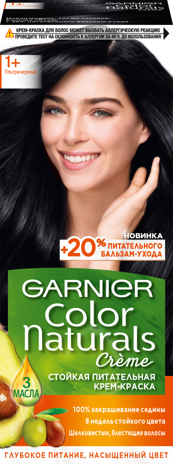 Краска для волос Гарньер (Garnier) - палитра цветов (фото)