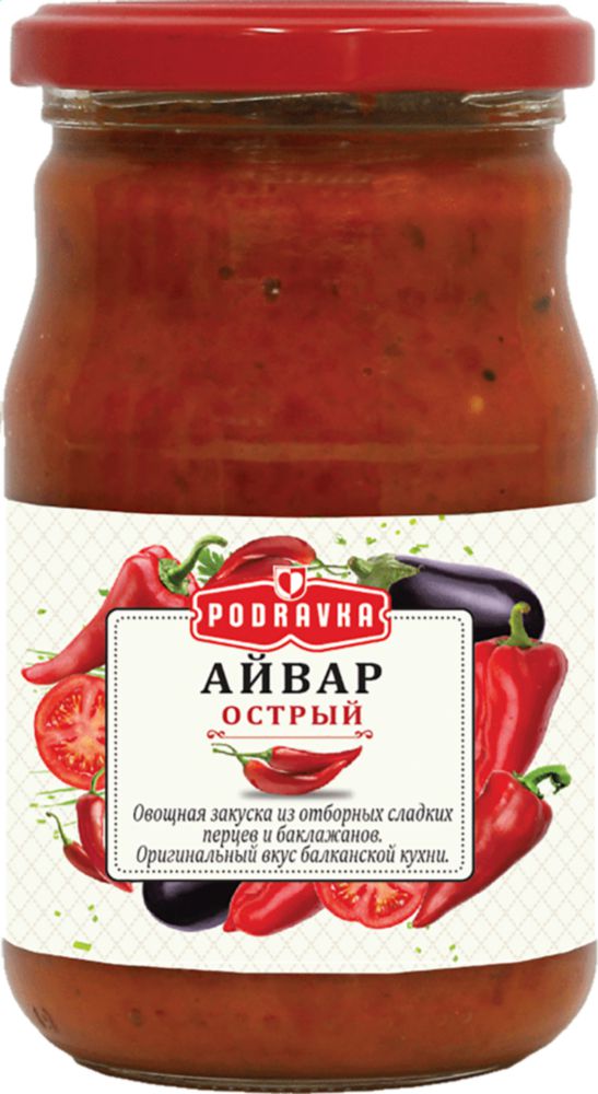 Икра айвар podravka овощная