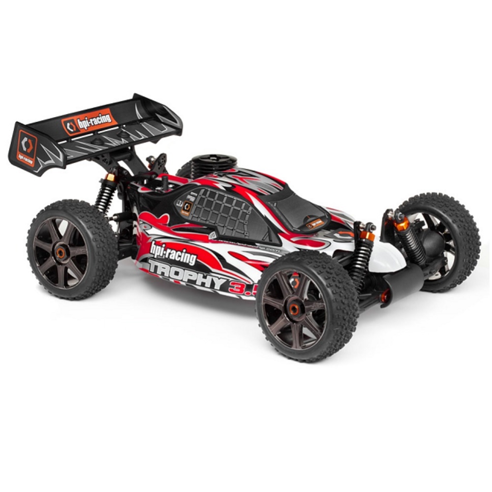 Радиоуправляемый багги HPI Trophy 3.5 Buggy 4WD RTR масштаб 1:8 2.4G –  характеристики на Мегамаркет