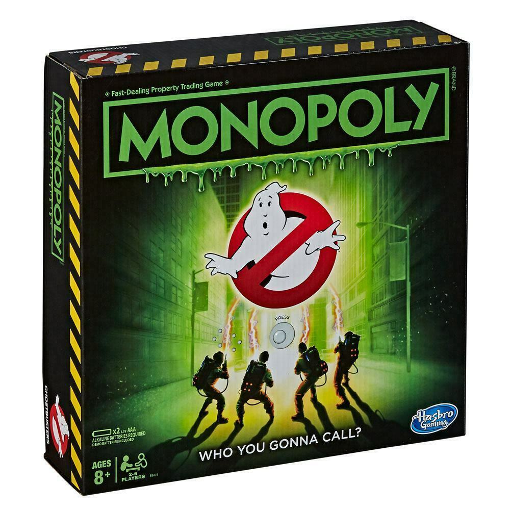 Купить настольная игра Hasbro Monopoly Ghostbusters Охотники за  привидениями, цены на Мегамаркет | Артикул: 600002311907