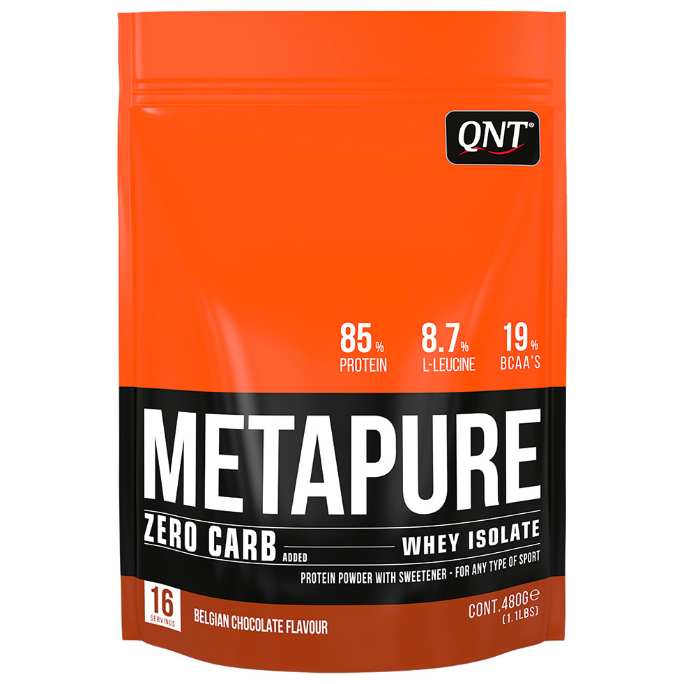 Протеин QNT Metapure Zero Carb, 480 г, belgian chocolate - отзывы  покупателей на Мегамаркет