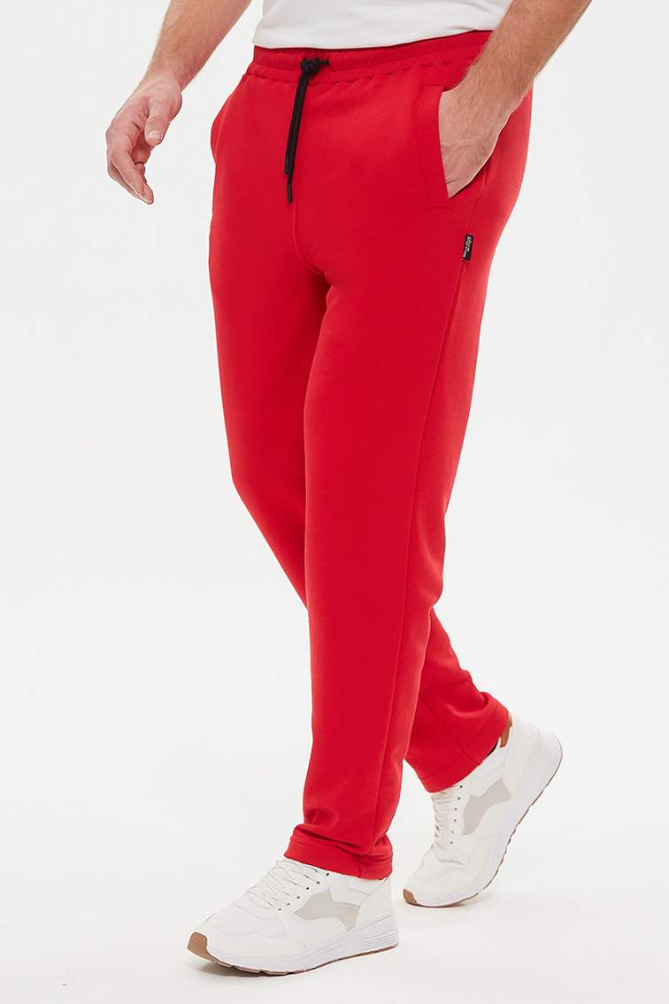 Спортивные брюки мужские Peche Monnaie Stellar красные S - купить в Москве, цены на Мегамаркет