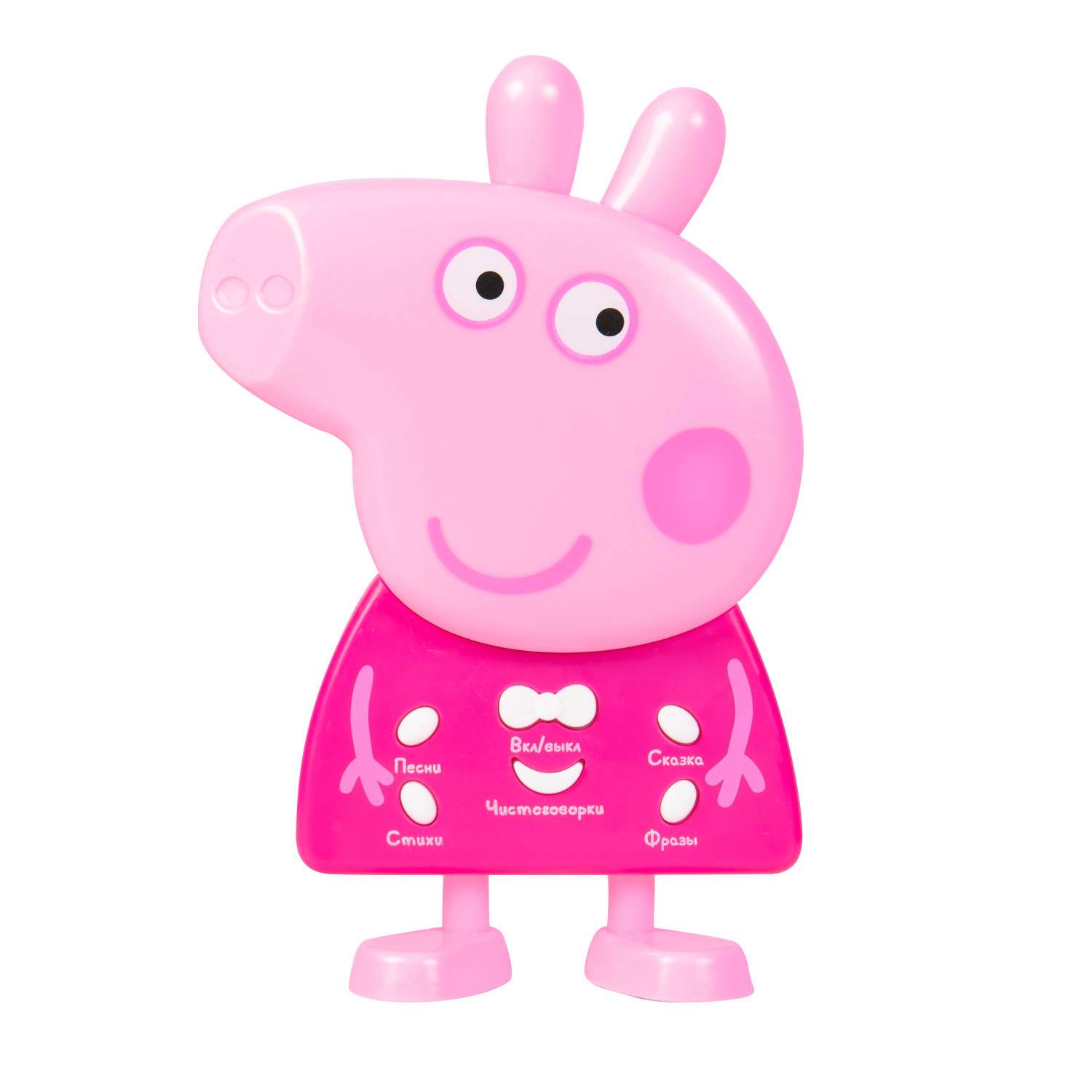 Купить интерактивная фигурка Peppa Pig Свинка Пеппа со звуком, цены на  Мегамаркет