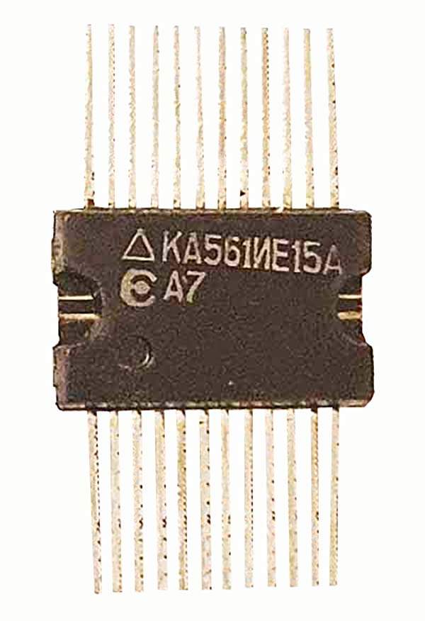 Микросхема КА561ИЕ15А/а-г:561ИЕ15А,А561ИЕ15А,CD4069/Программируемый ...