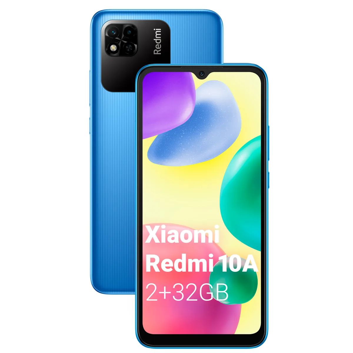 Смартфон Xiaomi Redmi 10A 2/32GB Sky Blue (X38888) - отзывы покупателей на  маркетплейсе Мегамаркет | Артикул: 600008633952