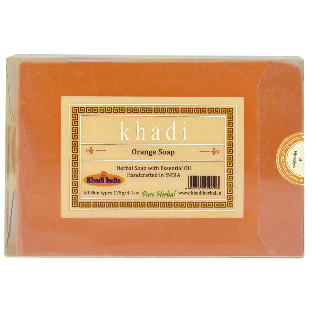 Мыло KHADI Апельсиновое мыло Bath Soap Orange Хади Khadi India 125 г –  купить в Москве, цены в интернет-магазинах на Мегамаркет