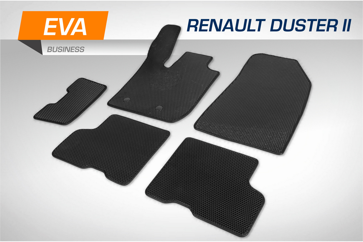 Купить коврики в салон AutoFlex EVA (ЭВА/ЕВА) Business Renault Duster (Рено  Дастер) 21-, 3470103, цены на Мегамаркет | Артикул: 600007323777