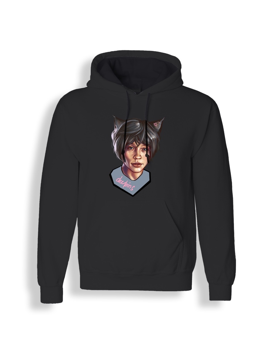 Худи унисекс СувенирShop Deepins/Дипинс 1 черное M - купить в Москве, ценына Мегамаркет