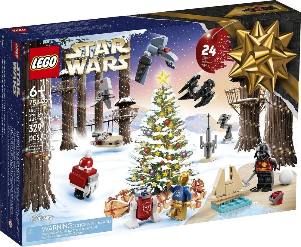 Купить конструктор LEGO 75340 Адвент-календарь Звездные войны, цены на  Мегамаркет | Артикул: 600009446816