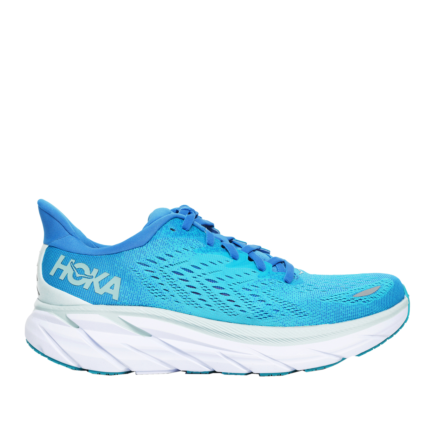 Кроссовки мужские Hoka Clifton 8 1119393_Ibsb голубые 7.5 US - купить в  Москве, цены на Мегамаркет