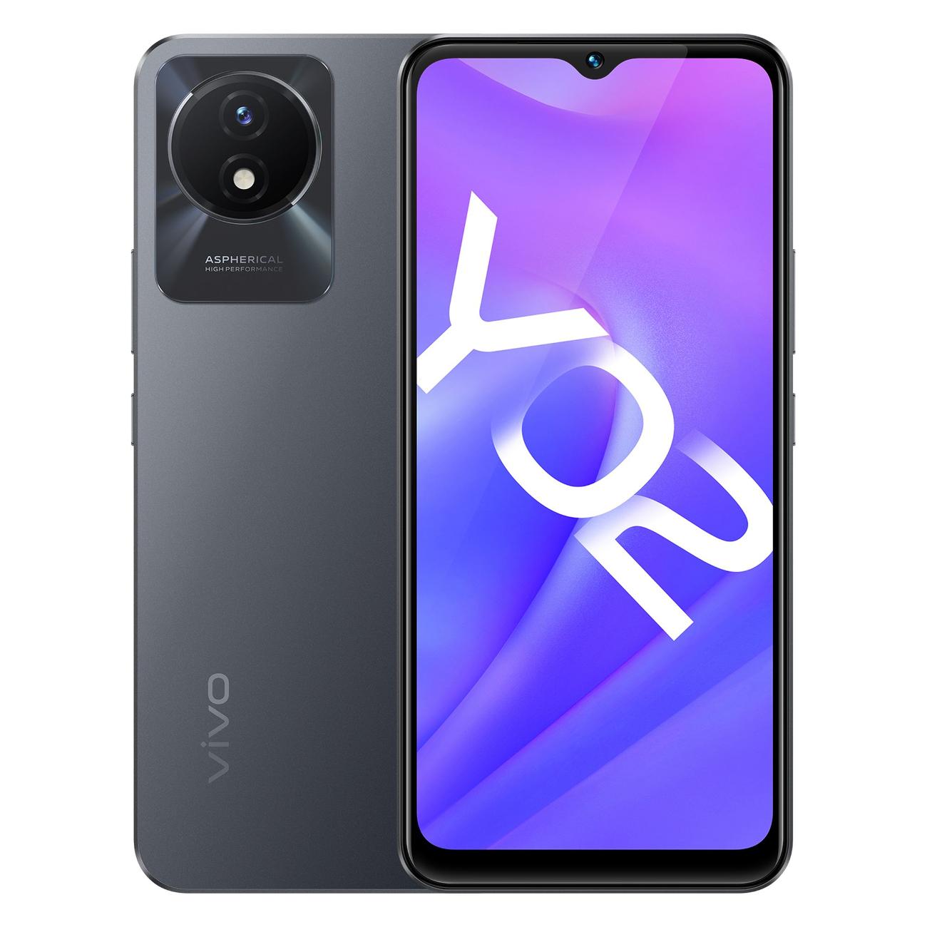 Смартфон vivo Y02 2/32GB Cosmic Grey, купить в Москве, цены в  интернет-магазинах на Мегамаркет