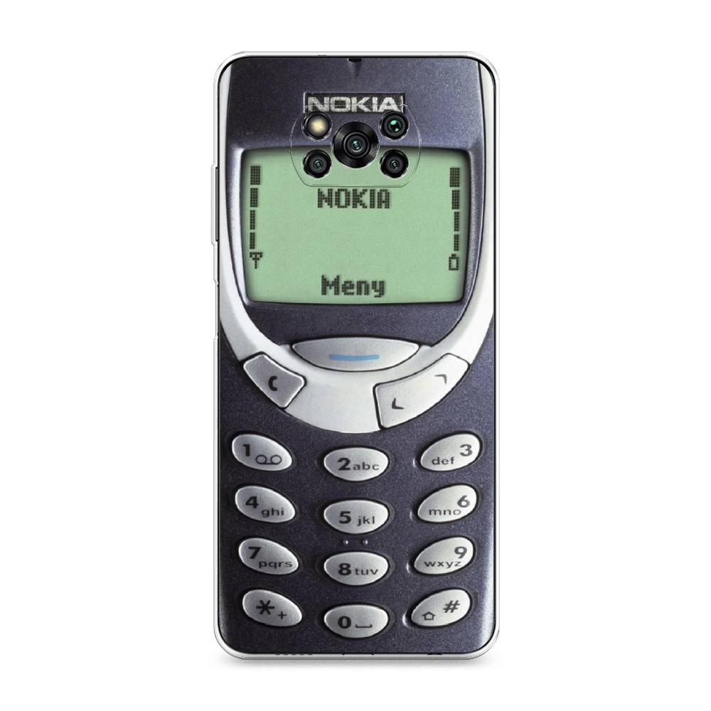 Силиконовый чехол \"Нокия\" на Xiaomi Poco X3 Pro, купить в Москве, цены ...