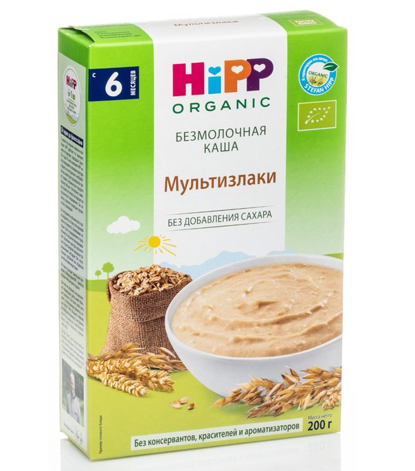 Каша hipp спокойной ночи овсяная с бананами и мелиссой