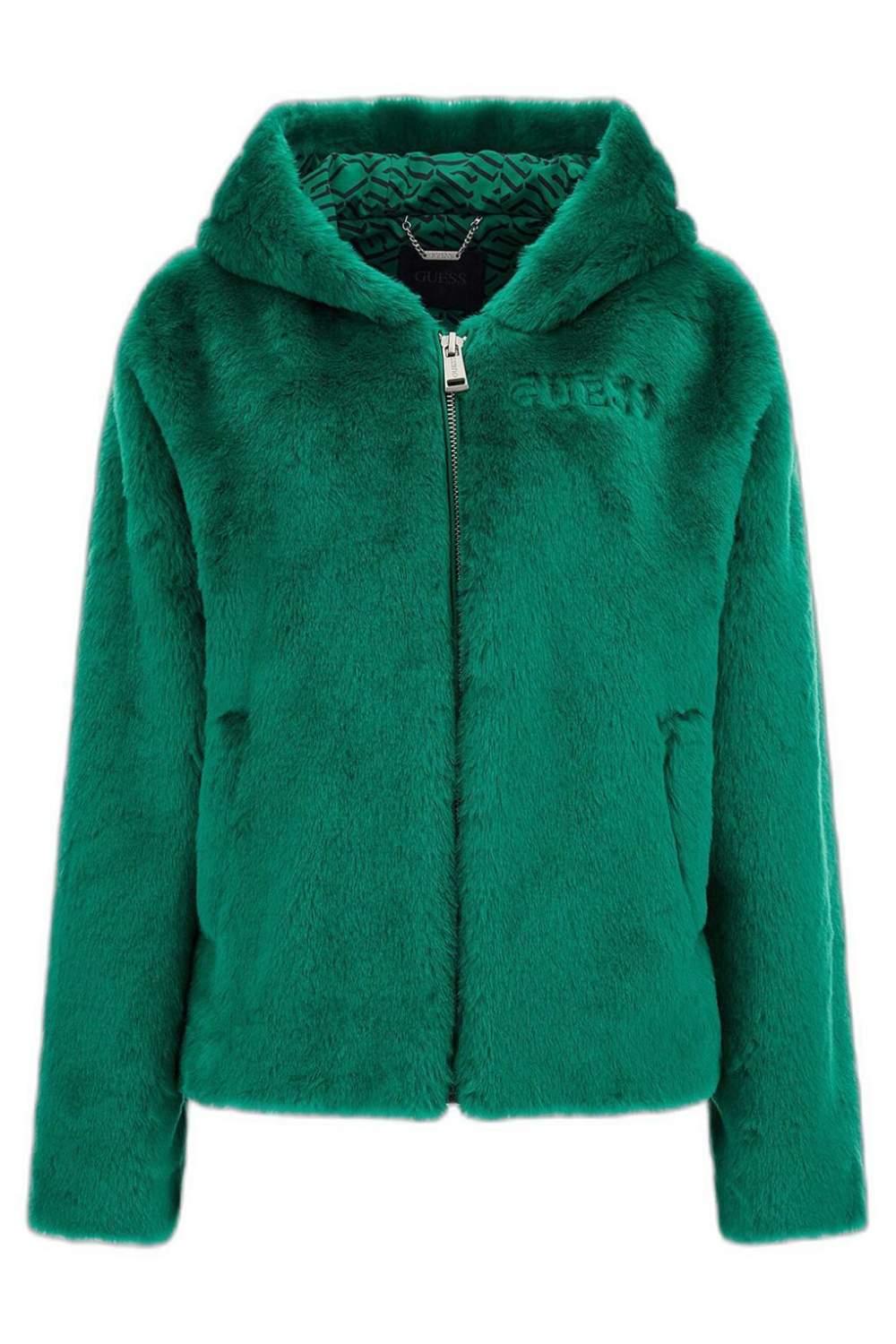 Guess fleece sale jacket