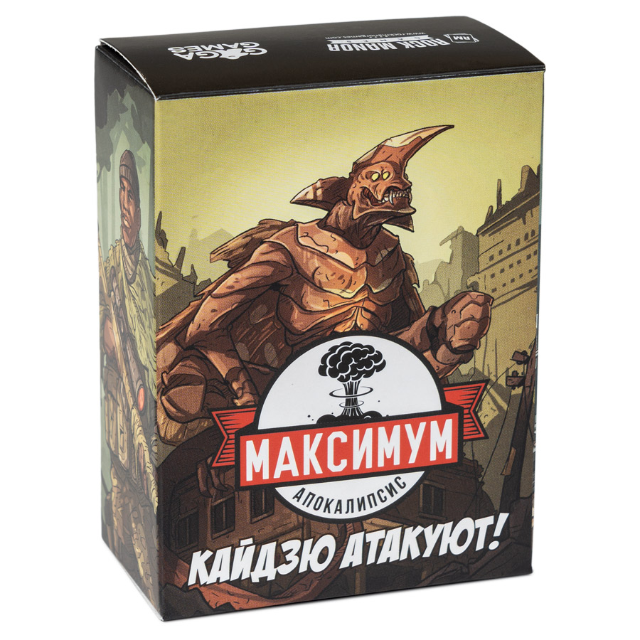 Дополнение к настольной игре Gaga Games Максимум Апокалипсис Кайдзю Атакуют!,  GG313 - отзывы покупателей на Мегамаркет