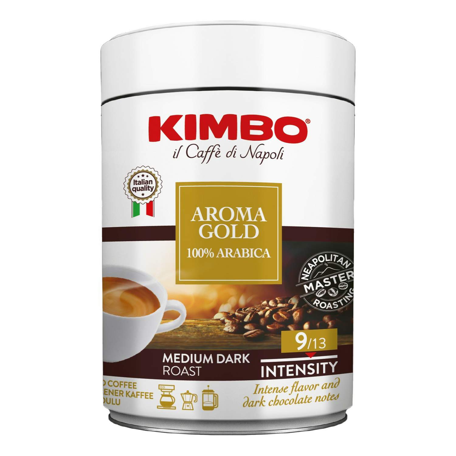 Кофе молотый Kimbo aroma gold arabica 250 г - отзывы покупателей на  маркетплейсе Мегамаркет | Артикул: 100024255959