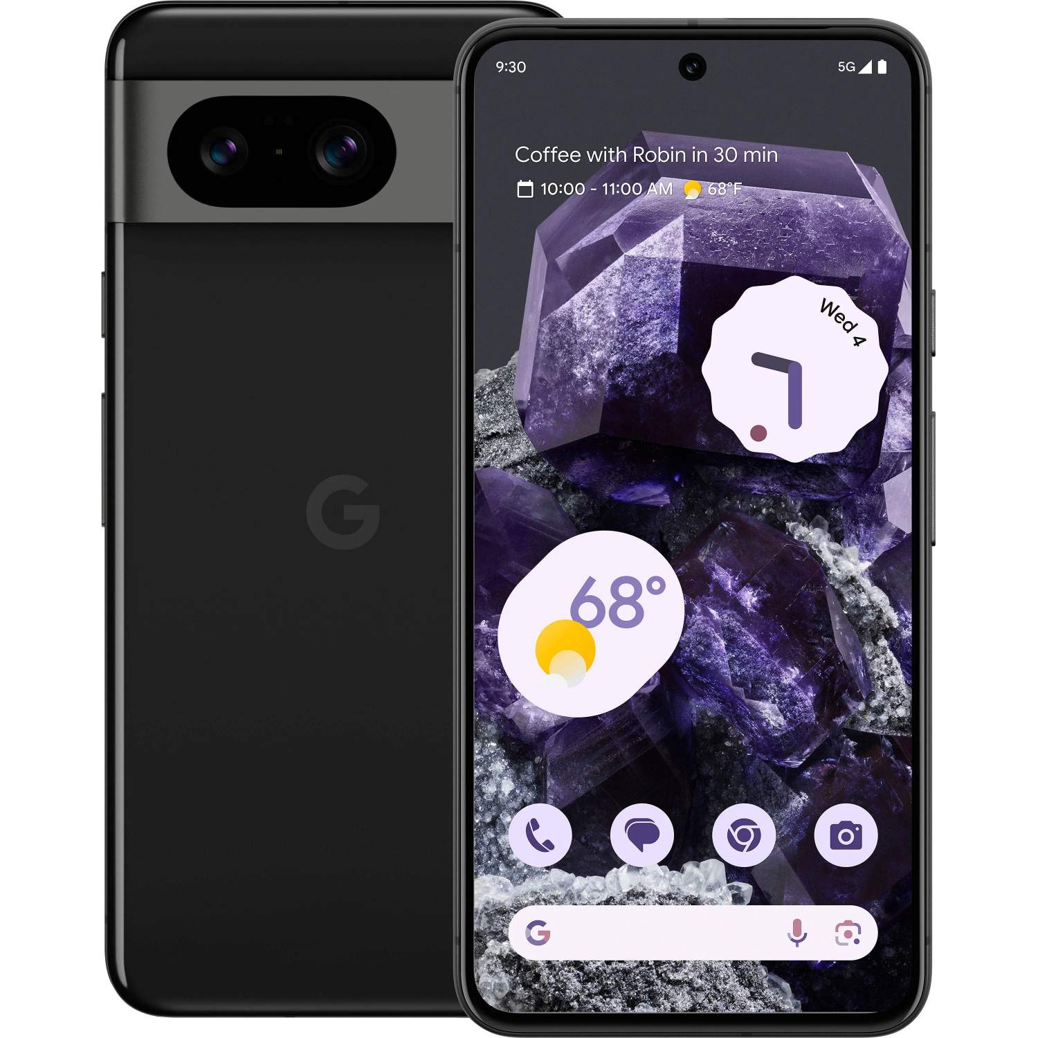 Смартфон Google Pixel 8 128 GB Obsidian Black - характеристики и описание  на Мегамаркет | 100064342362