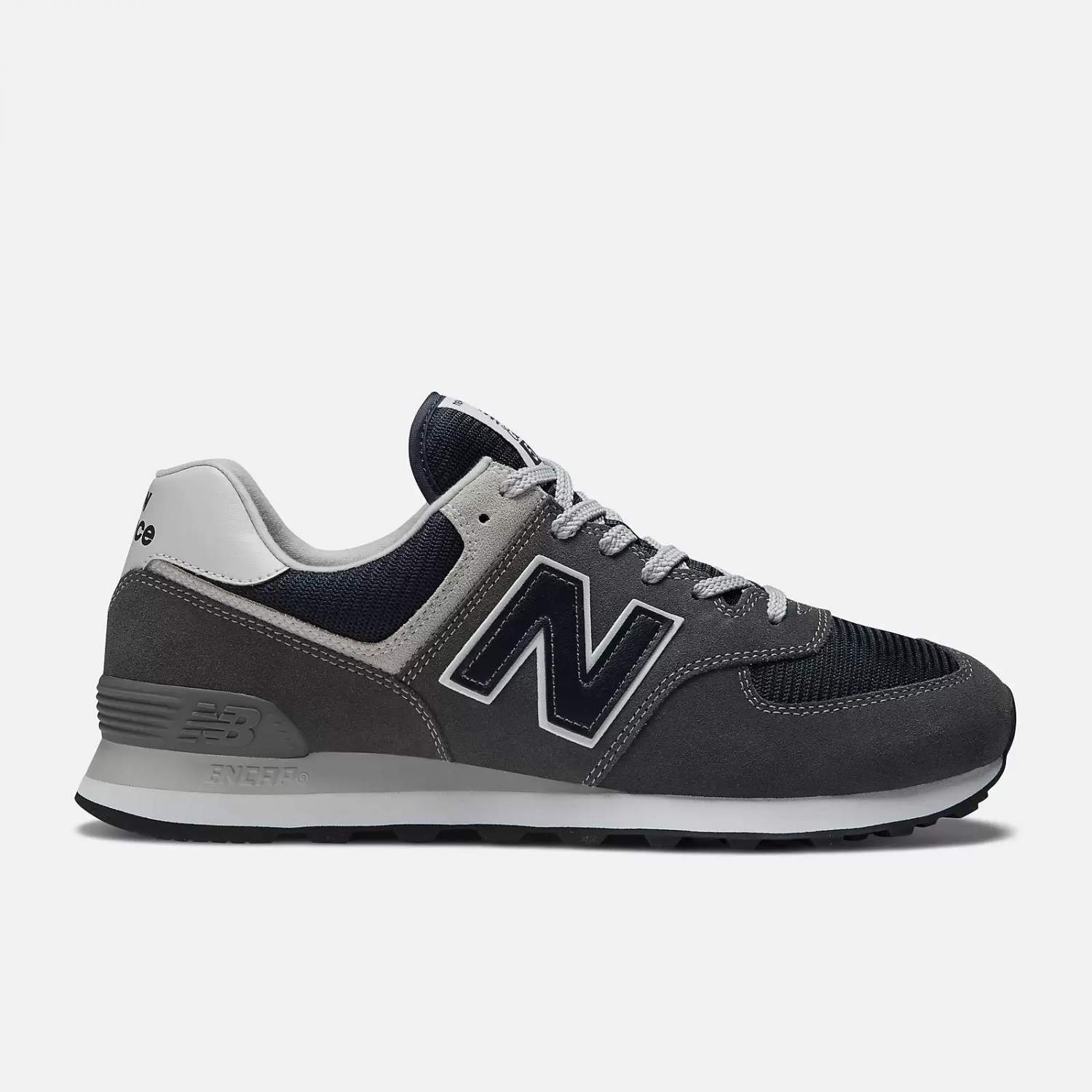 Кроссовки мужские New Balance 574 черные 9.5 US - отзывы покупателей на  Мегамаркет