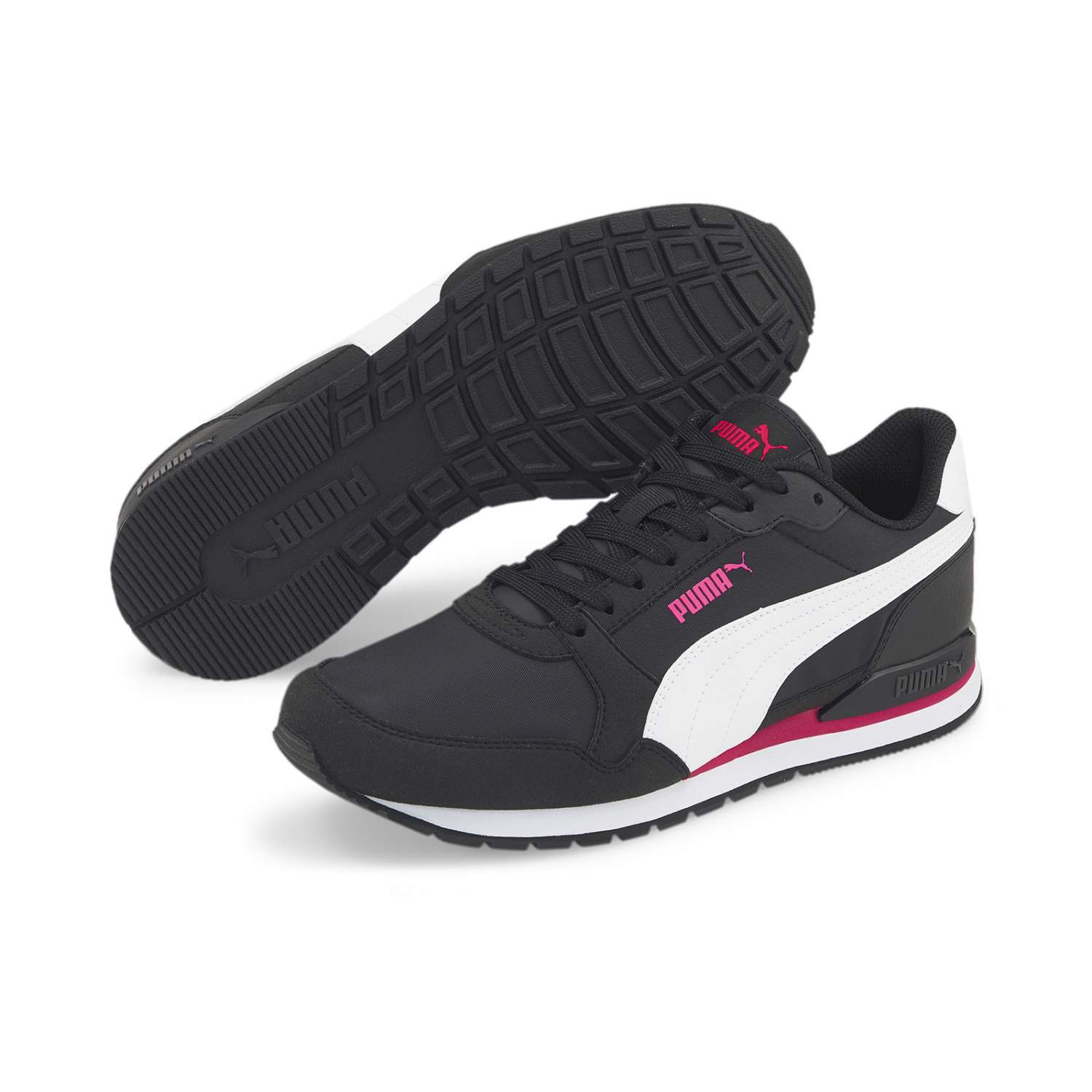 Кроссовки женские PUMA St Runner V3 Nl черные 5 UK - отзывы покупателей на  Мегамаркет