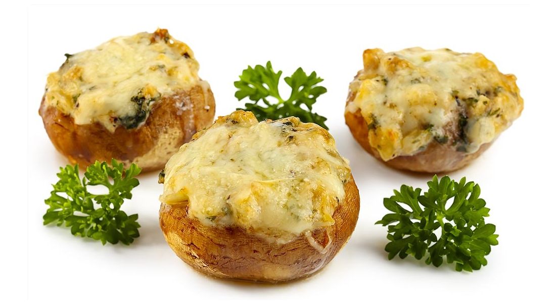 Картофель с грибами под сыром : Вторые блюда