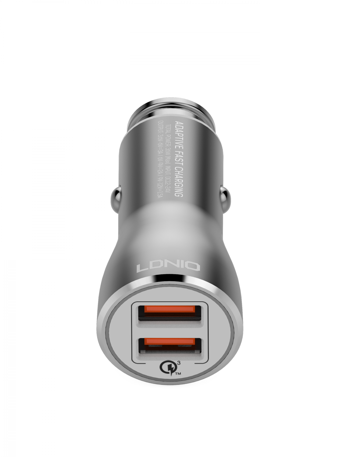 Купить авто ЗУ LDNIO C407Q + Кабель Micro 2 USB QC 3.0 5V_9V_12V, 36W  Silver, цены на Мегамаркет | Артикул: 600002992192