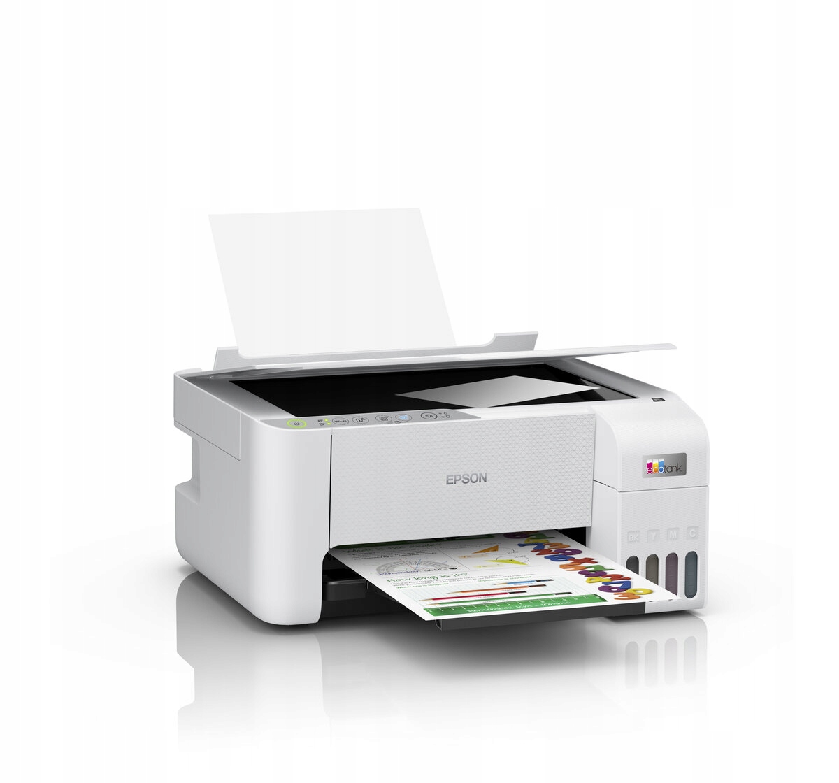 Струйное МФУ Epson L 3256 ecotank (C11CJ67407), купить в Москве, цены в  интернет-магазинах на Мегамаркет