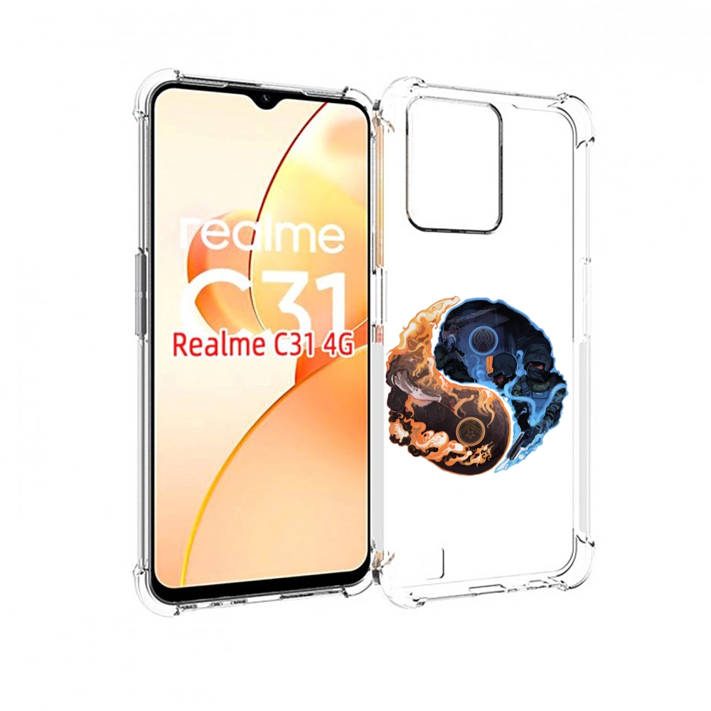 Чехол MyPads кс-го-инь-янь для OPPO Realme C31 – купить в Москве, цены в  интернет-магазинах на Мегамаркет