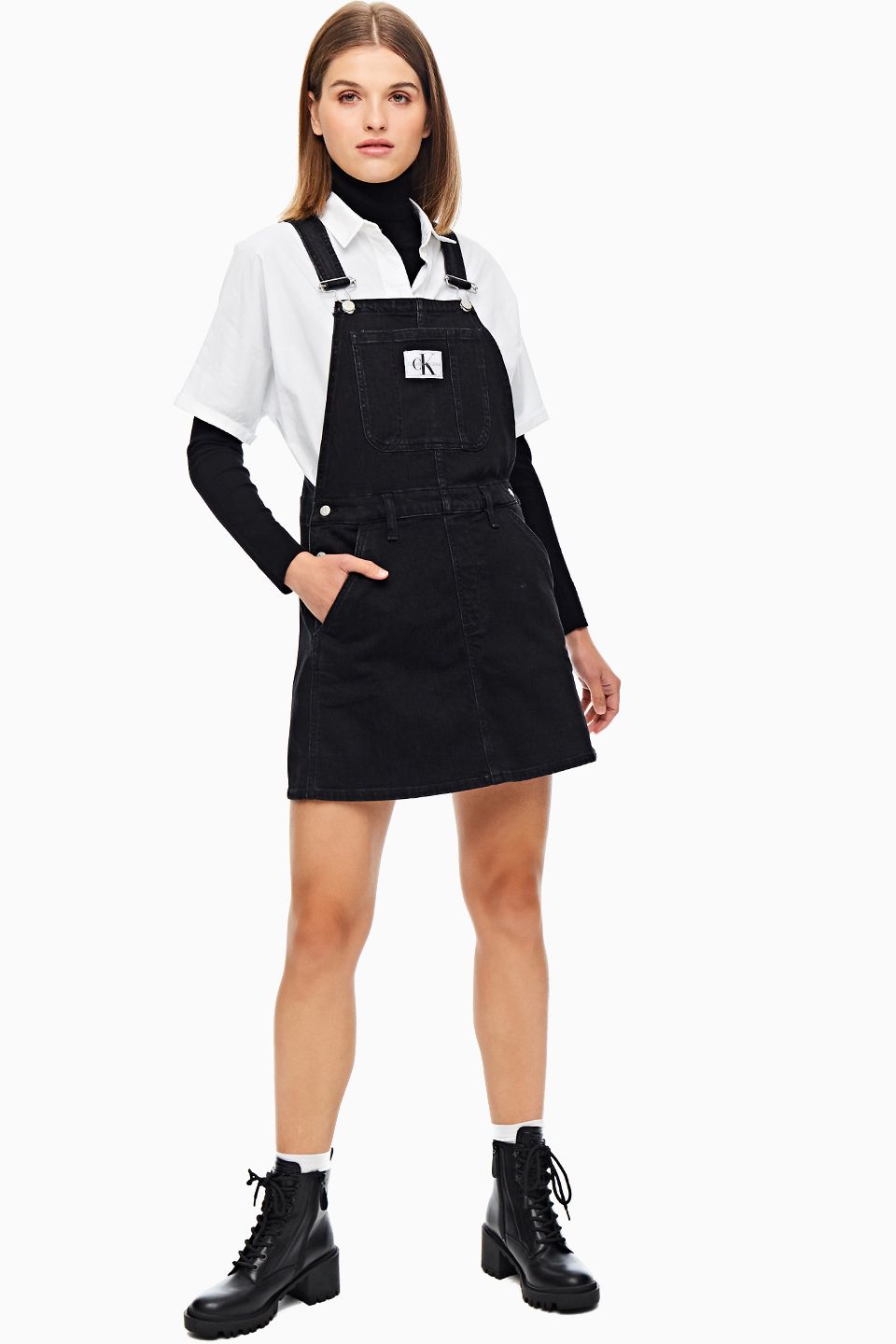 Calvin klein shop overall dress