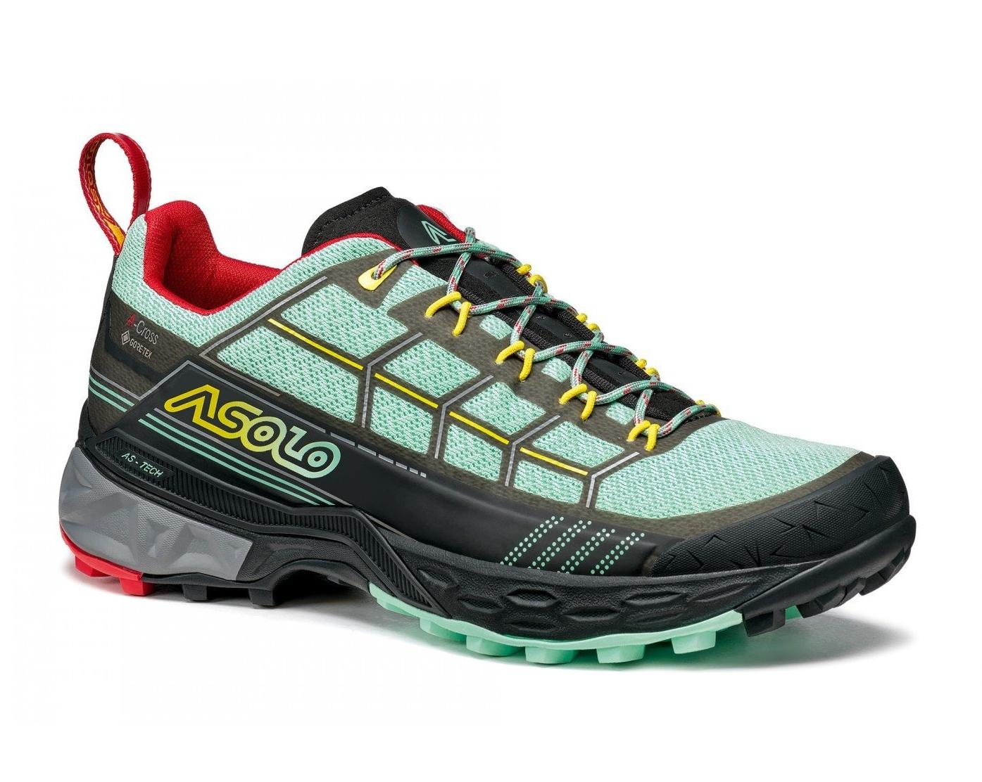 Asolo Backbone GTX ML brook green black fire red 5 UK