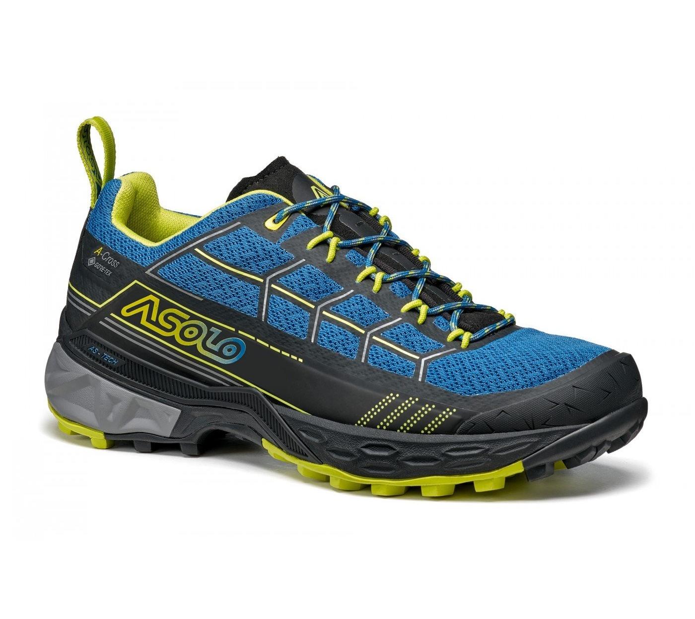 Asolo Backbone GTX MM deep water black safety yellow