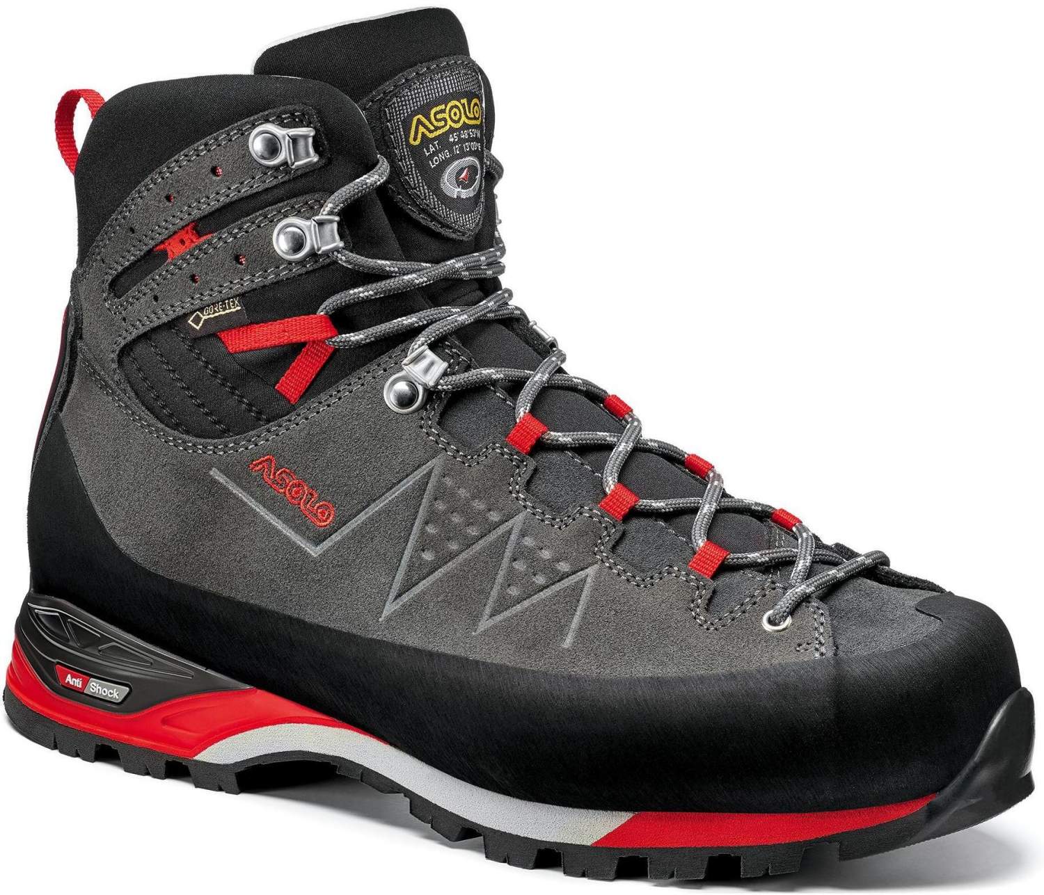 Asolo Traverse GV graphite red 7.5 UK