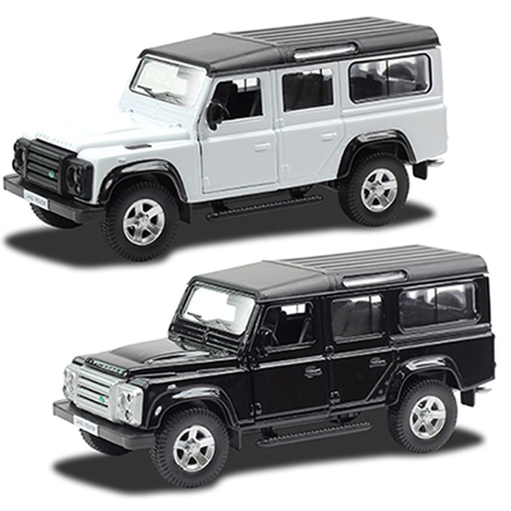 Модель машины land rover defender 110 масштаб 1:32 Рыжий кот и-1224 в  ассортименте – купить в Москве, цены в интернет-магазинах на Мегамаркет