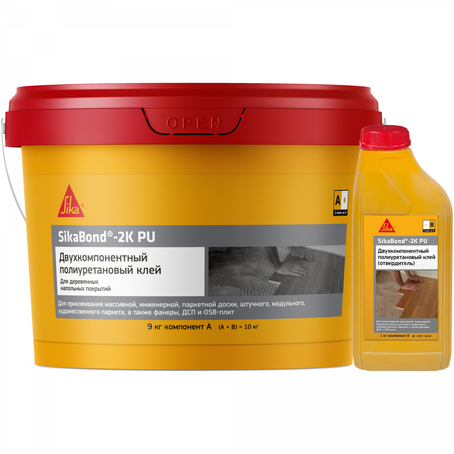 Sika - SikaBond-152 elastic adhesive for wooden floors