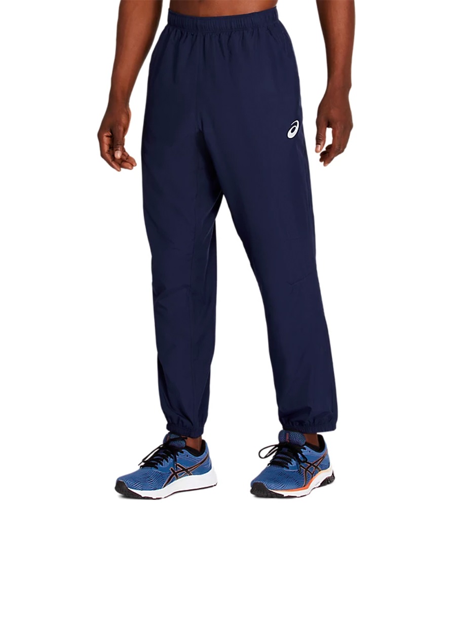 Спортивные брюки мужские Asics 2011A038-402 синие L - купить в Москве, ценына Мегамаркет
