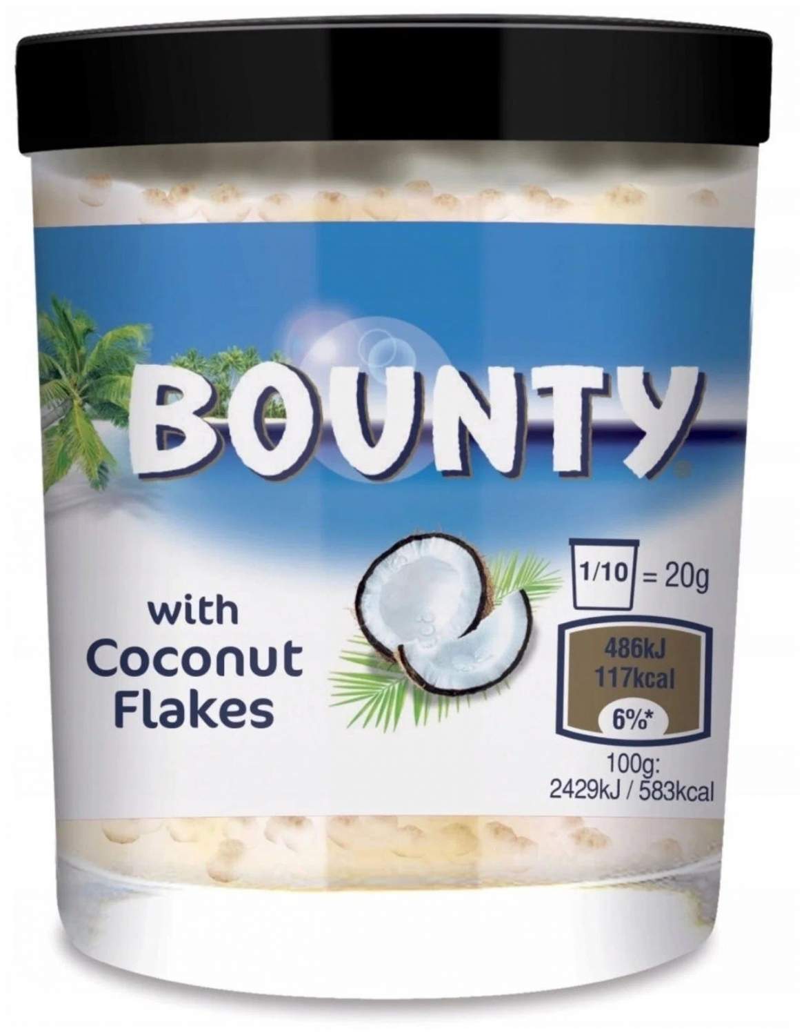 Купить шоколадная паста Bounty с кокосовой стружкой (Баунти) 200гр, цены на  Мегамаркет | Артикул: 100050486686