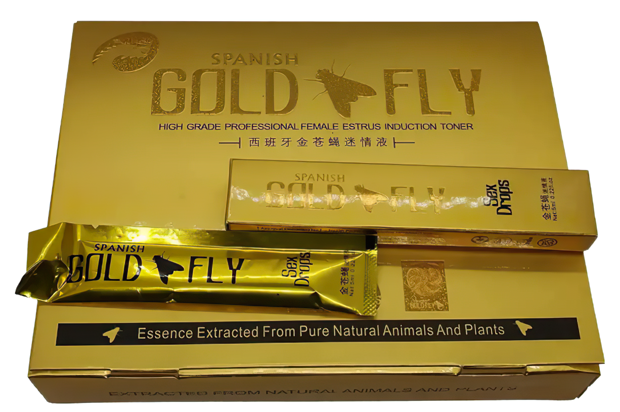 Купить возбуждающее средство Шпанская мушка, Gold fly, 12 саше х 5мл, цены  на Мегамаркет | Артикул: 600014160697