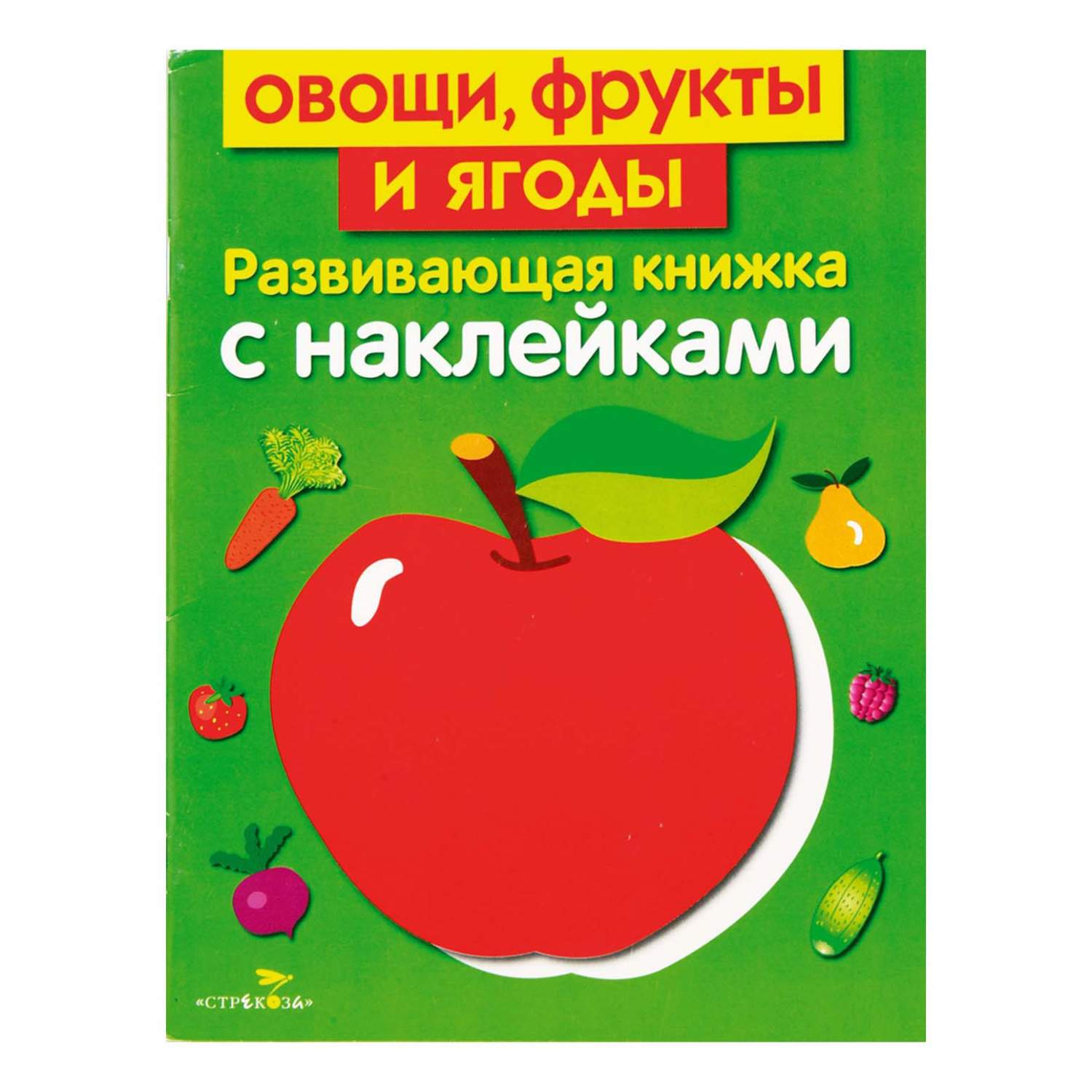 Овощи, фрукты и ягоды развивающая Стрекоза - купить развивающие книги для  детей в интернет-магазинах, цены на Мегамаркет |