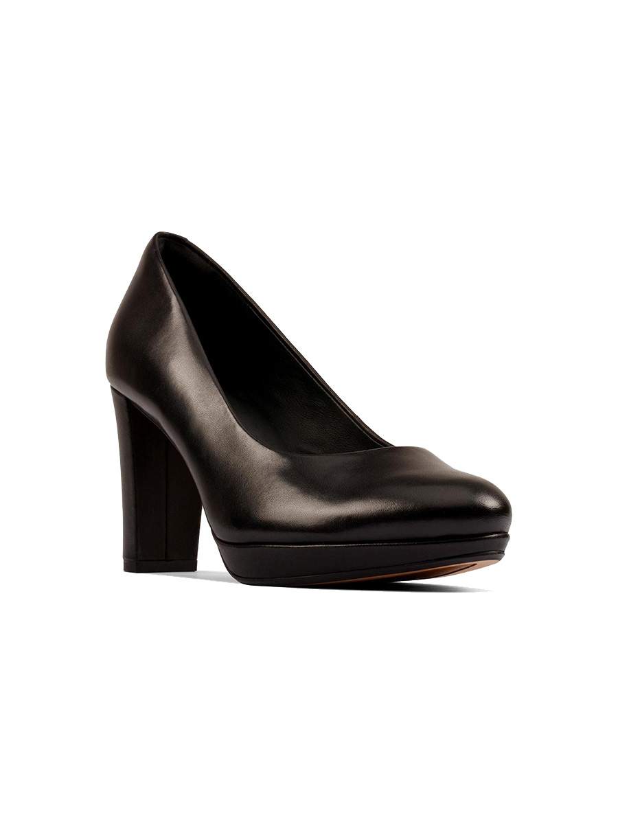 Туфли женские Clarks Kendra Sienna 26155492 черные 40 EU - купить в Москве,  цены на СберМегаМаркет