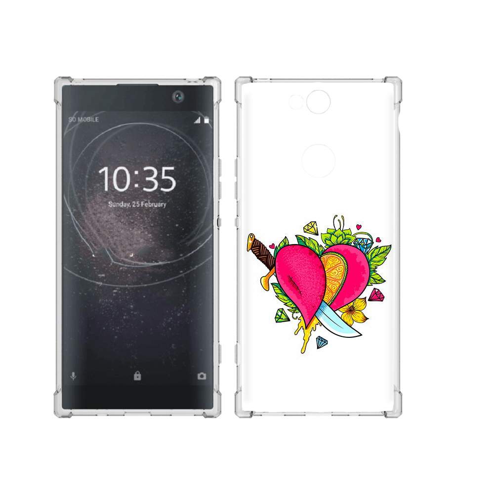 Чехол MyPads Tocco для Sony Xperia XA2 Plus Фруктовое сердце - купить в  Чехол.ру, цена на Мегамаркет