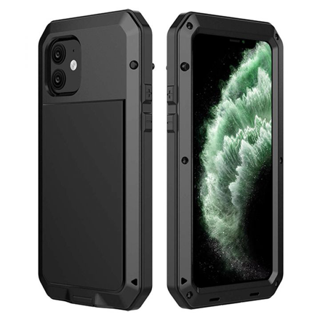 Бронированный противоударный чехол Taktik Extreme для iPhone 12 / 12 Pro  черный, купить в Москве, цены в интернет-магазинах на Мегамаркет