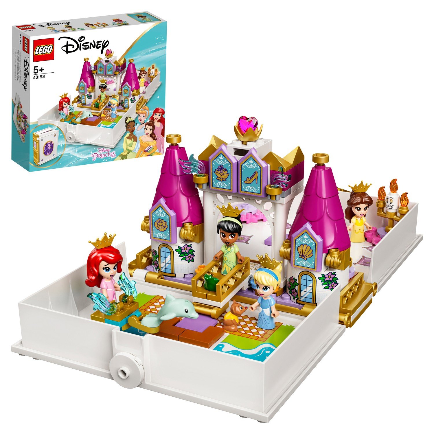 Отзывы о конструктор LEGO Disney Princess 43193 Книга сказочных приключений  - отзывы покупателей на Мегамаркет | конструкторы LEGO 43193 - 100028994529