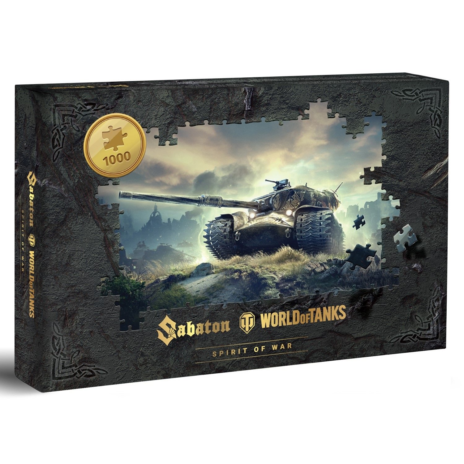 Купить пазлы World of Tanks World Of Tanks: Spirit Of War - Sabaton.  Limited Edition 1000 деталей, цены на Мегамаркет | Артикул: 100032180638