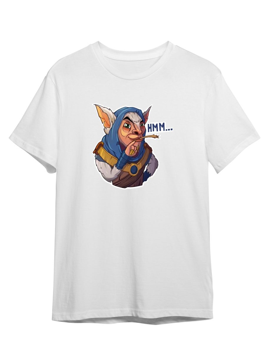 Футболка унисекс СувенирShop Dota 2/Дота 2/Meepo 71 белая 2XL – купить в  Москве, цены в интернет-магазинах на Мегамаркет