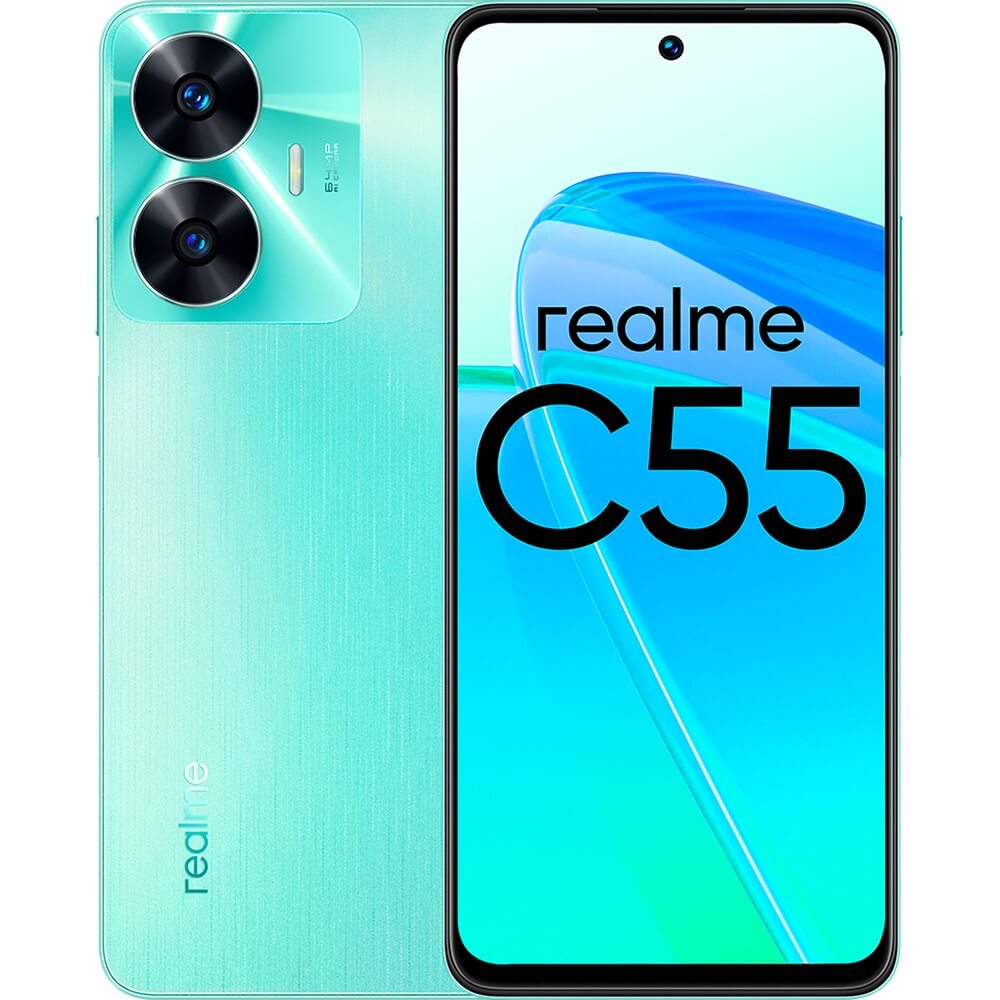 Смартфон Realme C55 8/256GB зеленый (155136), купить в Москве, цены в  интернет-магазинах на Мегамаркет