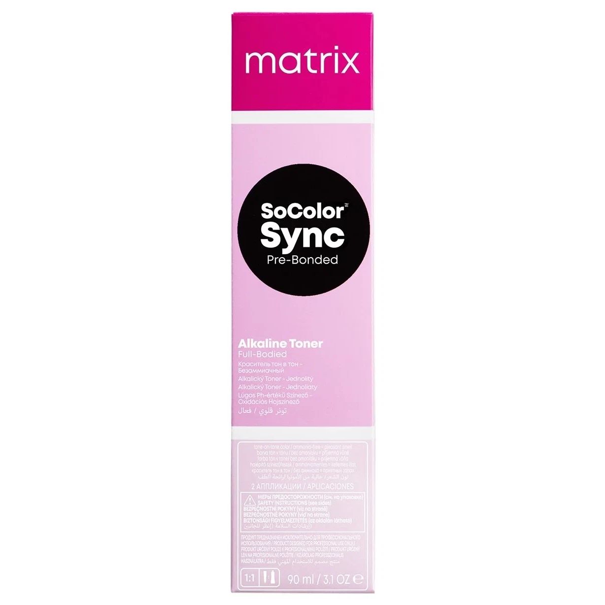 Краска для волос Matrix SoColor Sync 10P Очень-очень светлый блондин  жемчужный, 90 мл - отзывы покупателей на Мегамаркет | краски для волос  E3576100