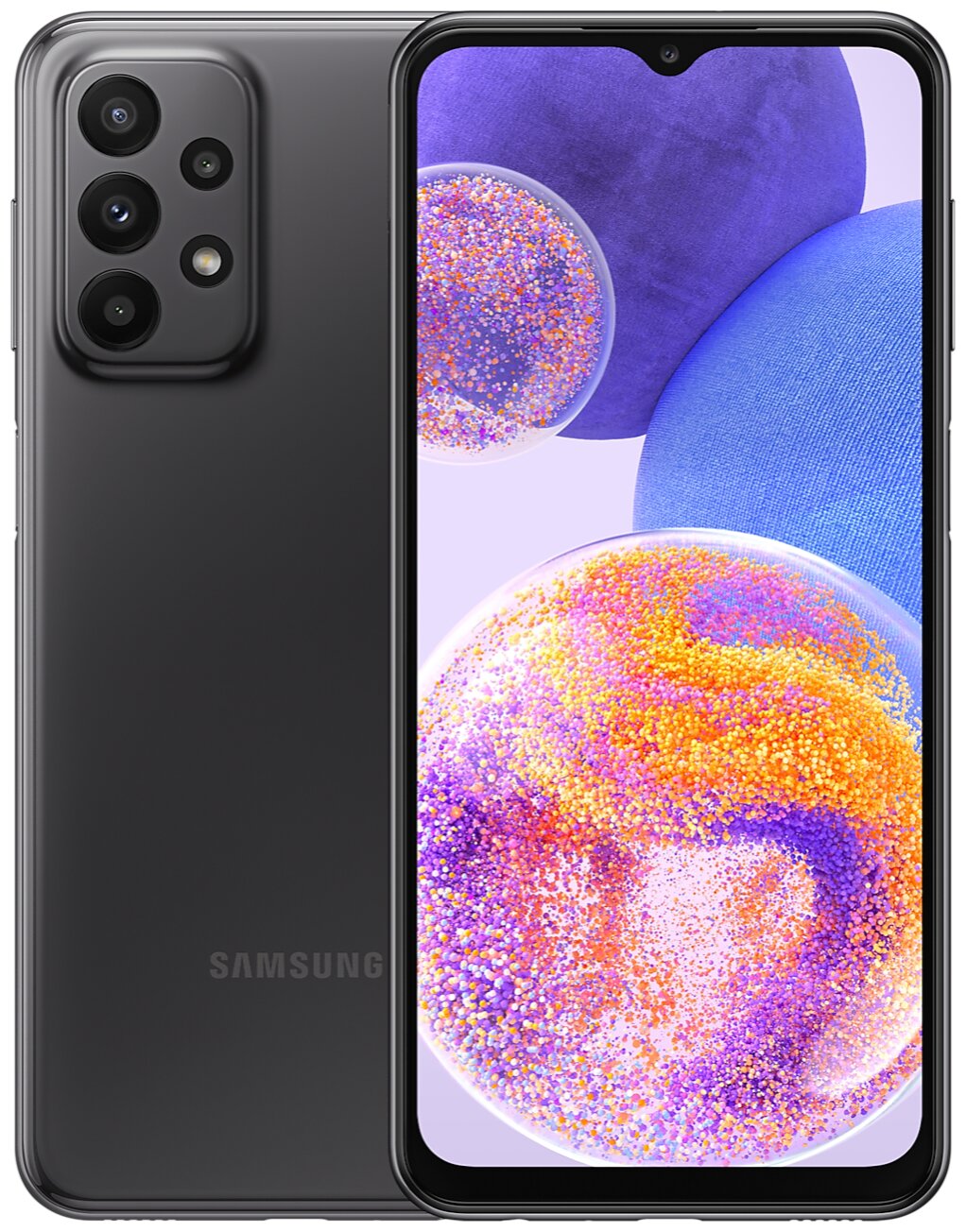 Смартфон Samsung Galaxy A23 4/128GB Black (SM-A235FZKVMEA) - отзывы  покупателей на Мегамаркет