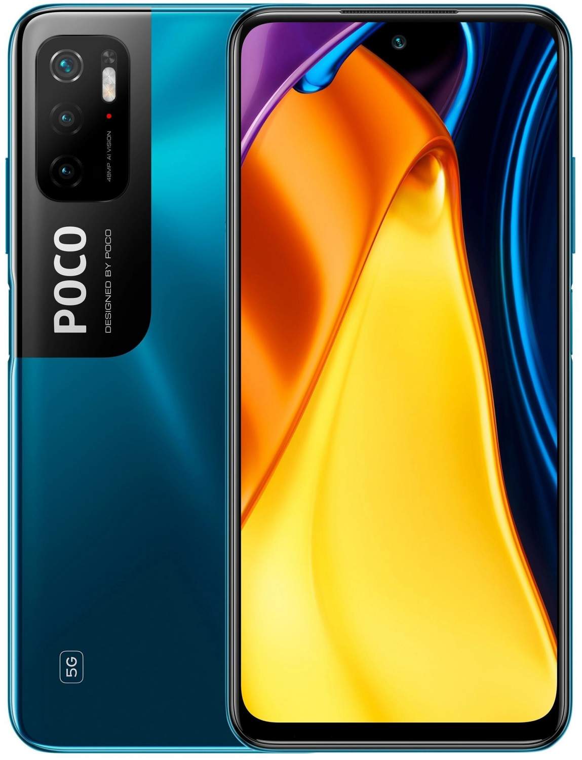 Смартфон POCO M3 Pro 5G 4/64Gb Cool Blue (M2103K19PG) EU - отзывы  покупателей на Мегамаркет