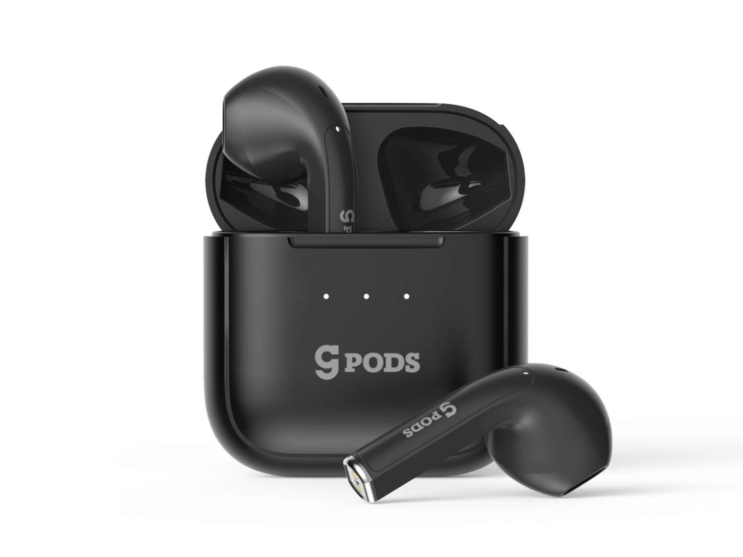 Беспроводные наушники CaseGuru CGPods Air 2 с микрофоном Black - отзывы  покупателей на маркетплейсе Мегамаркет | Артикул: 600004986818