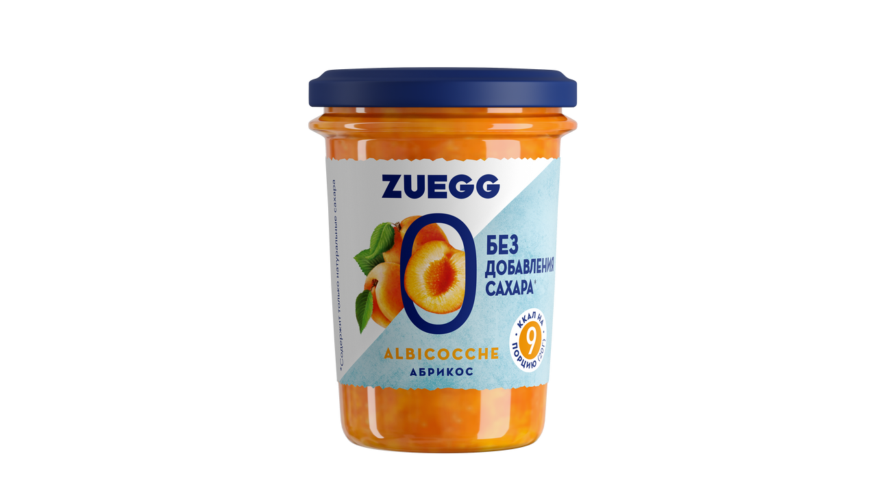 Конфитюр Zuegg Абрикос, без добавления сахара, 220 г - отзывы покупателей  на маркетплейсе Мегамаркет | Артикул: 100029888322