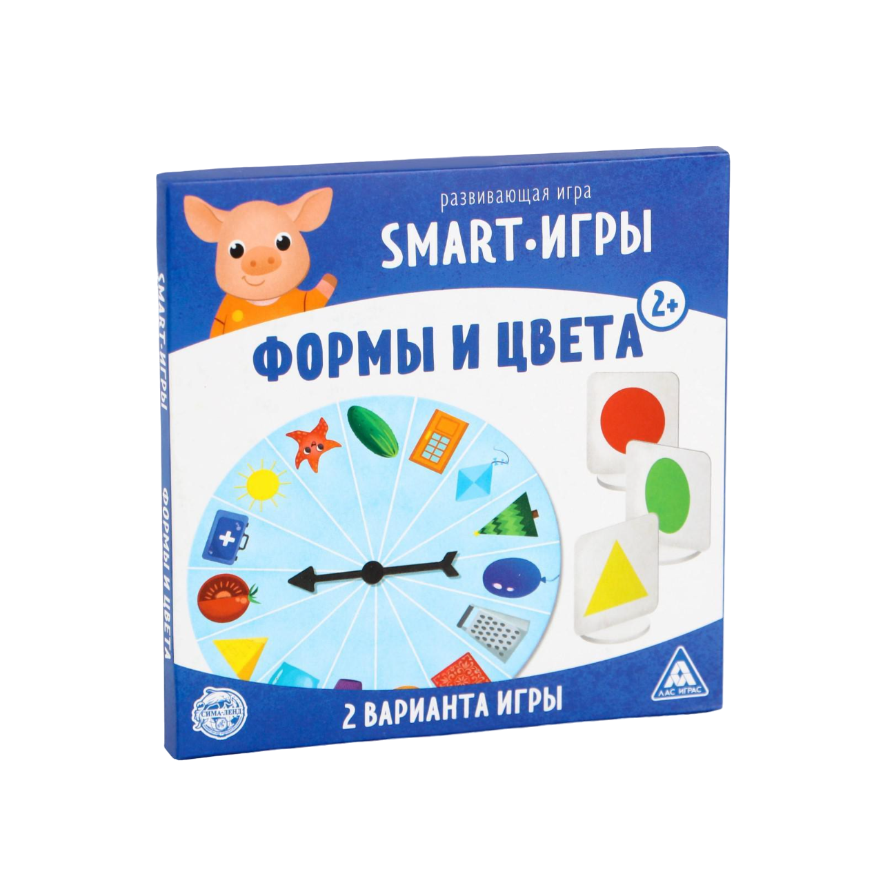 Развивающая игра Лас Играс Smart-игры, Формы и цвета 5276477 – купить в  Москве, цены в интернет-магазинах на Мегамаркет